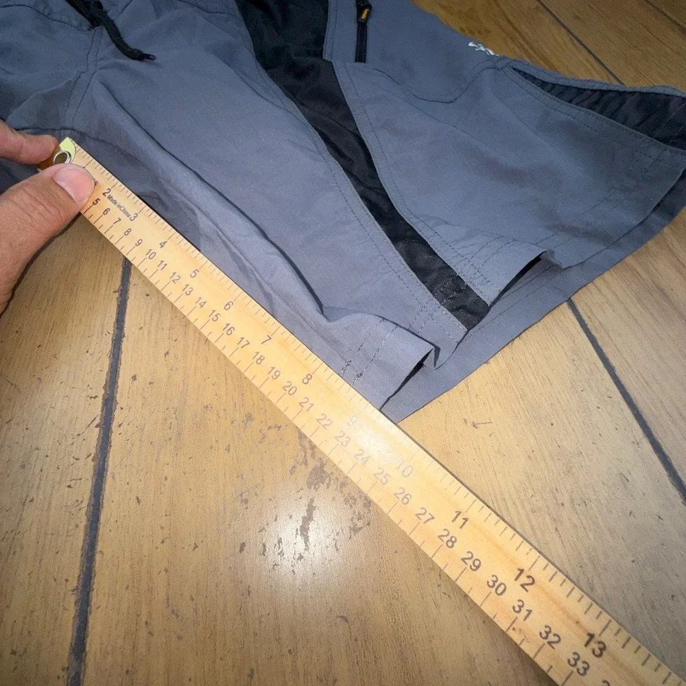 Santic Mens Cycling Shorts Grey Black Padded Mountain Bike Cargo Shorts Size 2XL